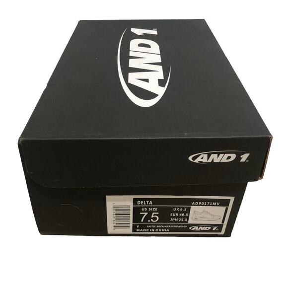 AND1 Delta Men’s Basketball Shoes Men’s Size 7.5 New With Box - Picture 8 of 9